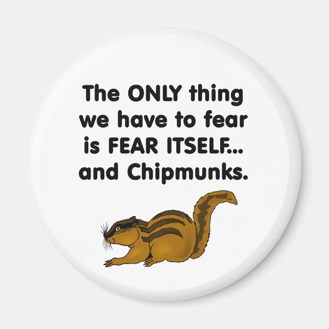 Fear Itself Chipmunks Magnet (Front)