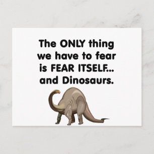 Fear Itself Dinosaurs 1 Postcard
