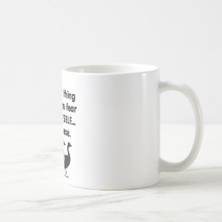 Fear Itself Geese Coffee Mug