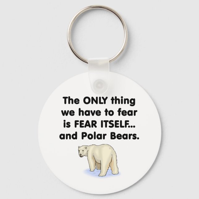Fear Itself Polar Bears Key Ring (Front)
