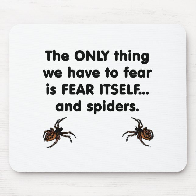 Fear Itself spiders Mouse Mat (Front)