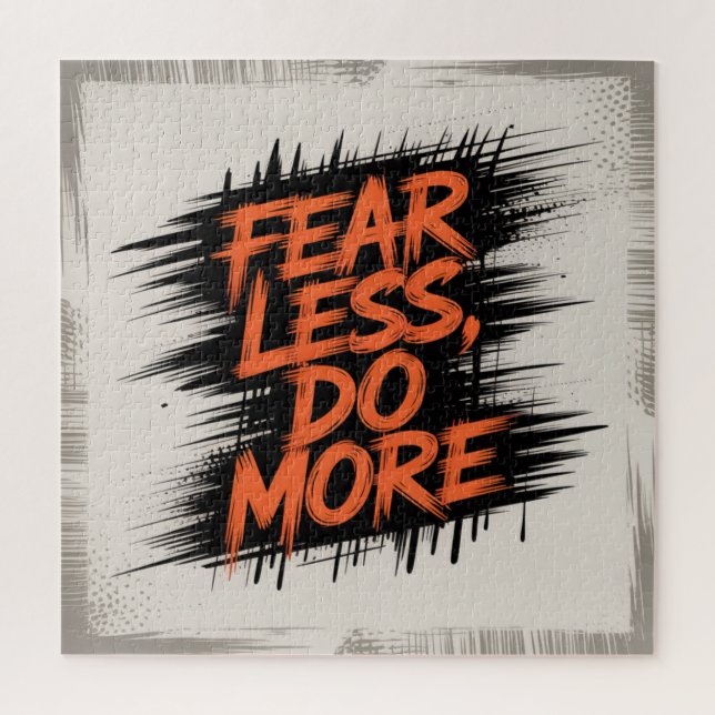 Fear Less, Do More Jigsaw Puzzle (Vertical)