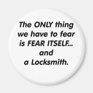 fear locksmith magnet