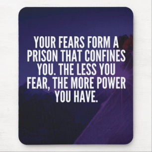 FEAR - Motivational Mouse Mat