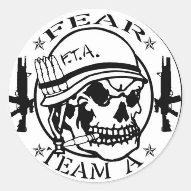 Fear Nam Style Sticker (Front)