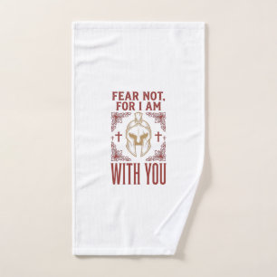 Fear Not Christian Warrior Vintage T-Shirt_1 Hand Towel