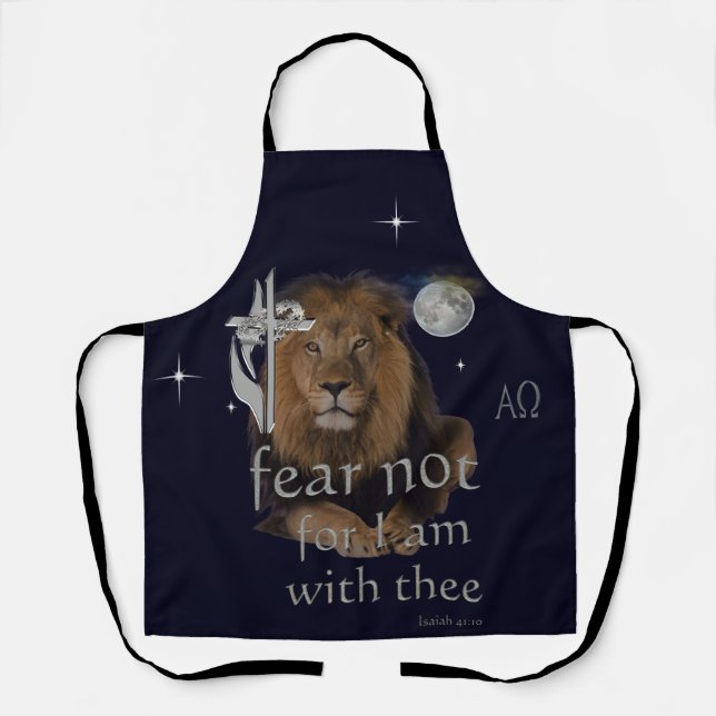 Fear not for I am with thee Apron (Front)