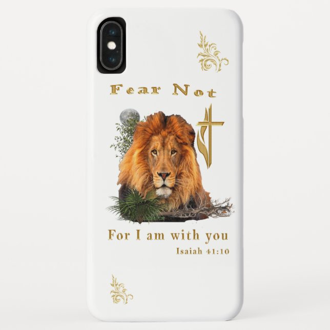 Fear Not for I am With thee Case-Mate iPhone Case (Back)