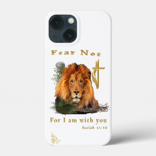 Fear Not for I am With thee iPhone 13 Mini Case