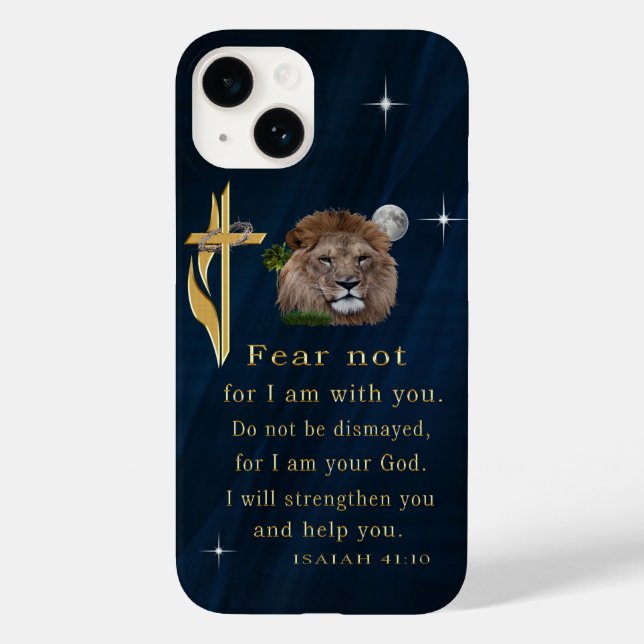 Fear not for I am with thee Case-Mate iPhone Case (Back)