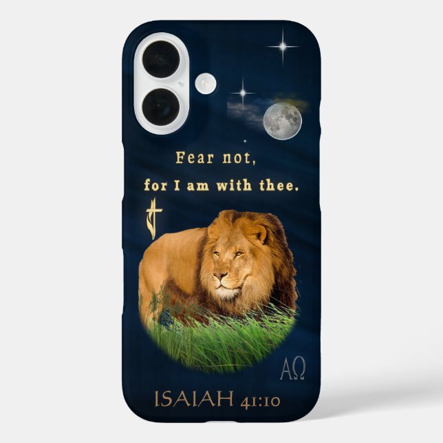 Fear Not for I am with thee Case-Mate iPhone Case (Back)