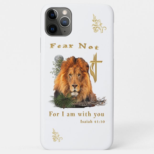 Fear Not for I am With thee Case-Mate iPhone Case (Back)