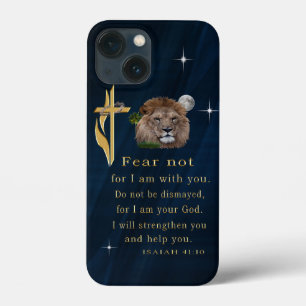 Fear Not for i am with thee iPhone 13 Mini Case