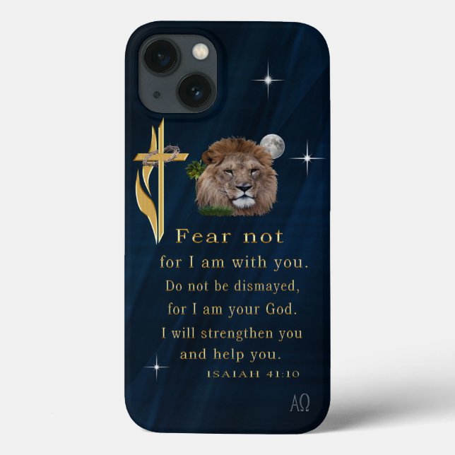 Fear not for I am with thee Case-Mate iPhone Case (Back)
