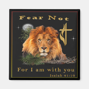 Fear not for I am with thee Magnet