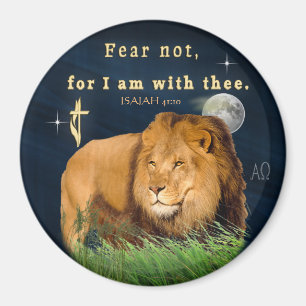 Fear not for I am with Thee Magnet