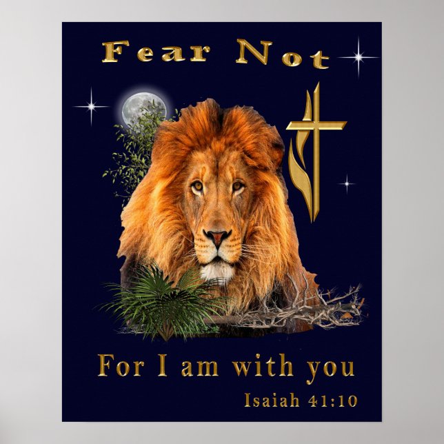 Fear Not for I am With thee Poster (Front)