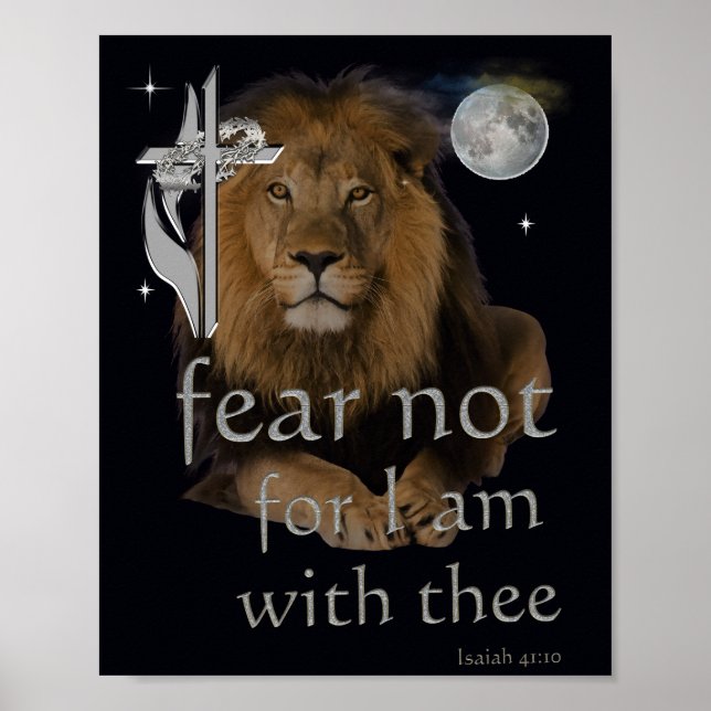 Fear not for I am with thee Poster (Front)