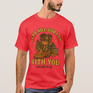 FEAR NOT, FOR I AM WITH YOU – ISAIAH 4110 T-Shirt