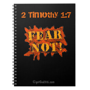 Fear Not gotGod316.com Notebook