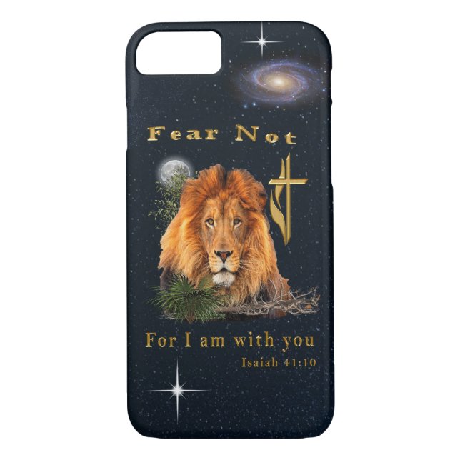 Fear not Isaiah 41:10 Case-Mate iPhone Case (Back)