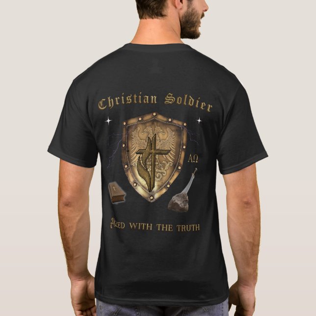 Fear not Isaiah 41:10 T-Shirt (Back)