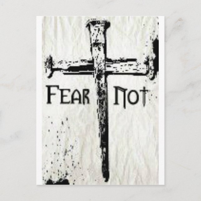 Fear Not Postcard (Front)