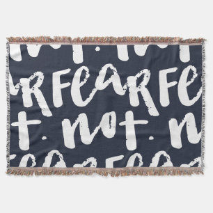 Fear not throw blanket