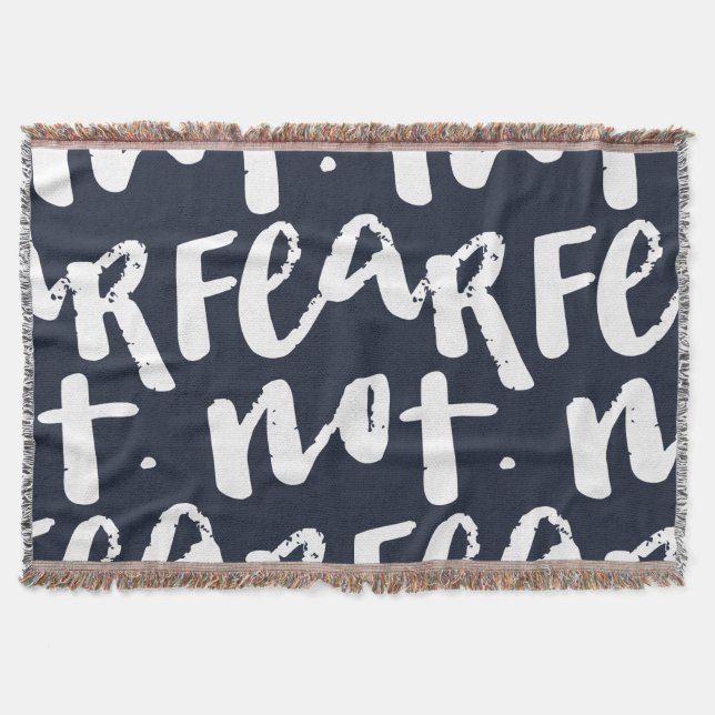 Fear not throw blanket (Front)