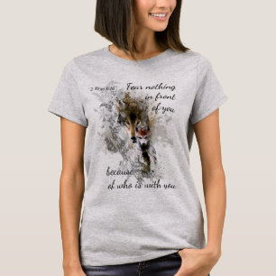 Fear Nothing in front of you Inspirational Quote T-Shirt