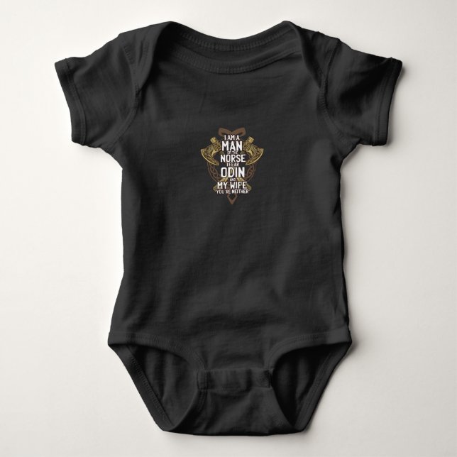 Fear Odin Baby Bodysuit (Front)