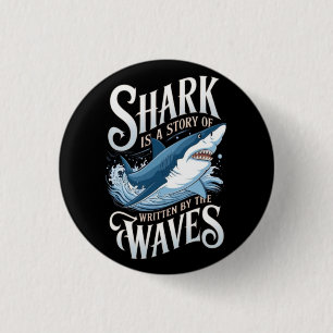 Fear of the Deep Ocean 3 Cm Round Badge