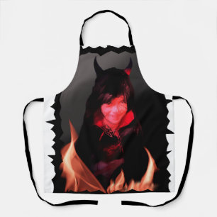 Fear on Halloween Apron
