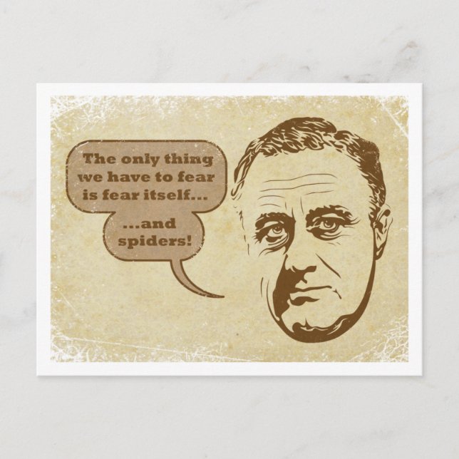 Fear & Spiders Postcard (Front)