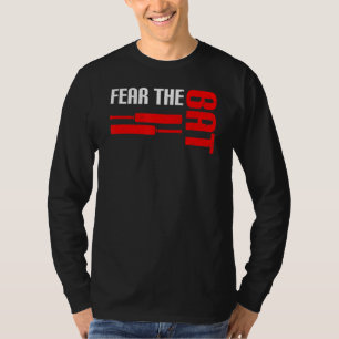 Fear The Bat Quote For A Cricket Player T-Shirt