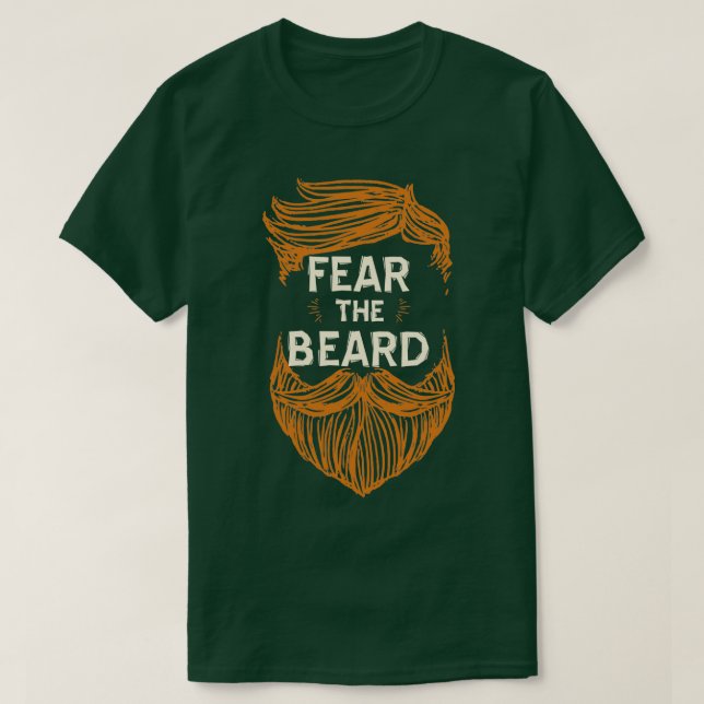 Fear The Beard 25 T-Shirt (Design Front)