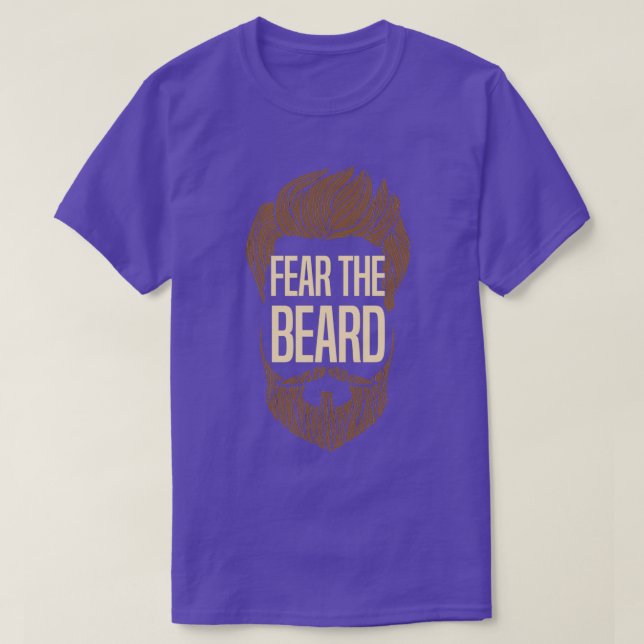Fear The Beard 60 T-Shirt (Design Front)