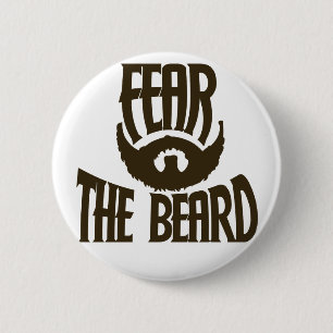 Fear the Beard 6 Cm Round Badge