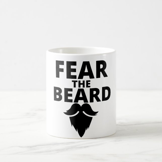 Fear the Beard Coffee Mug (Center)