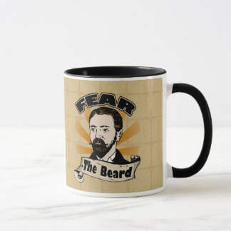 Fear the Beard, Funny Moustache Mug