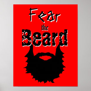 Fear The Beard Poster