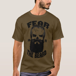 Fear The Beard Skull Shirt by Fear The Beard