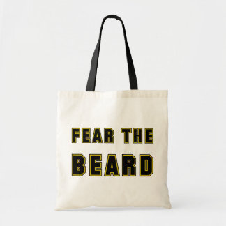 FEAR THE BEARD TOTE BAG