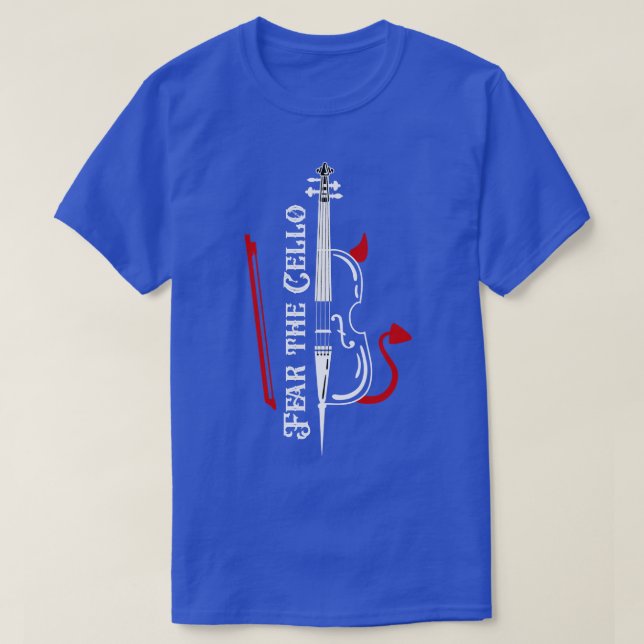 Fear The Cello T-Shirt (Design Front)