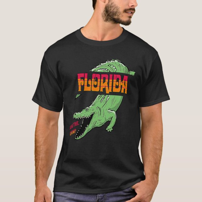 Fear The Chomp Gator T-Shirt (Front)
