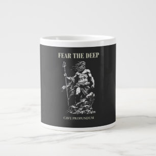 Fear the Deep – Poseidon Mythic  Large Coffee Mug