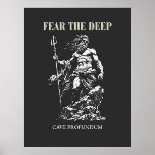 Fear the Deep – Poseidon Mythic Poster