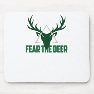 Fear The Deer Buck 2 Basketball  Mouse Mat