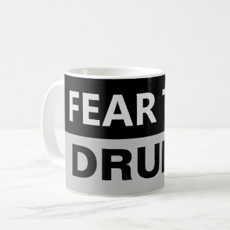 FEAR THE DRUMS Drummer Percussionist Musician  Coffee Mug