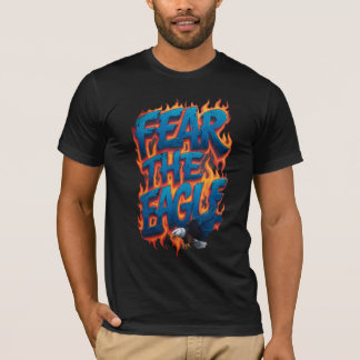 Fear The Eagle Poster Fierce Bald Eagle T-Shirt